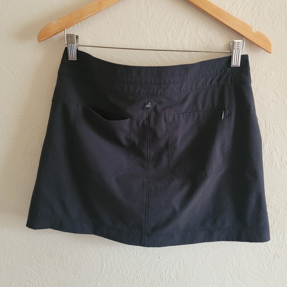 Prana, Celesta Ripstop Mini Skort Skirt, Back, Size 4 - Picture 5 of 10